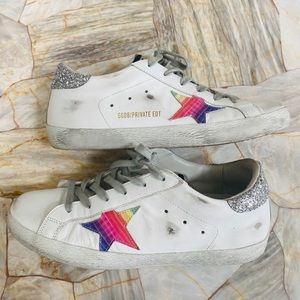 Golden Goose sneakers size 41 rainbow